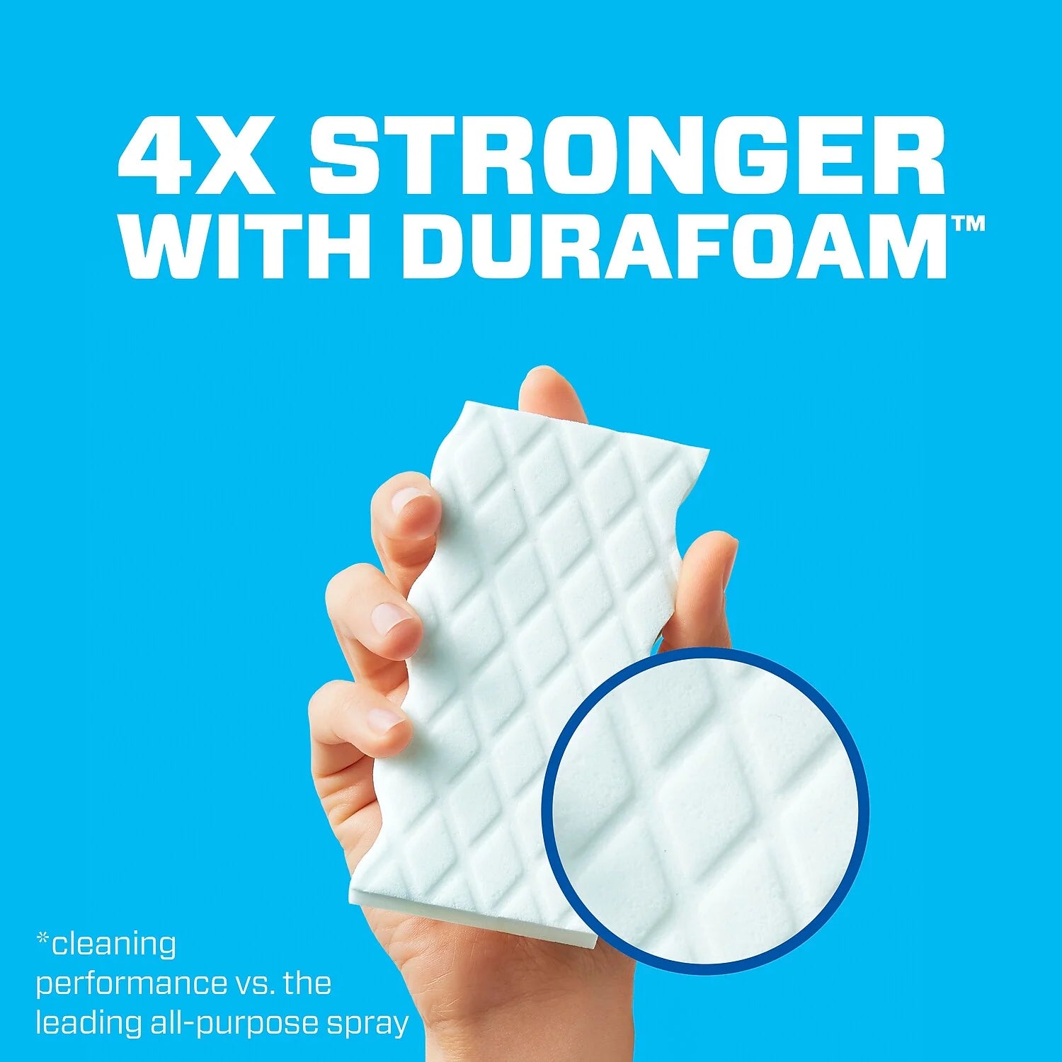 Magic Eraser Extra Durable All-Purpose Cleaning Pads with Durafoam, 7 Ct