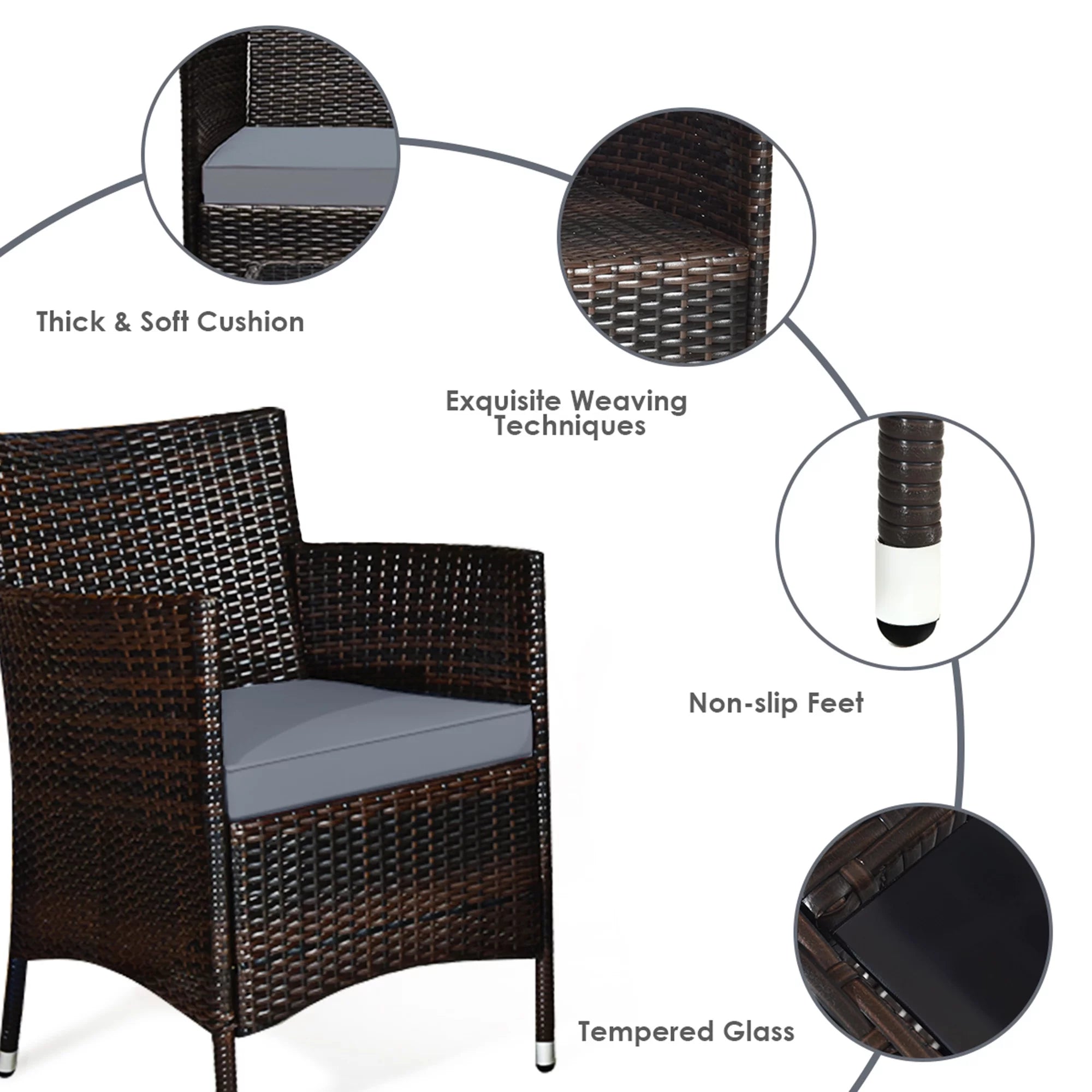 Patio Conversation Furniture Set | Patio Conversation Set | BNB Depot