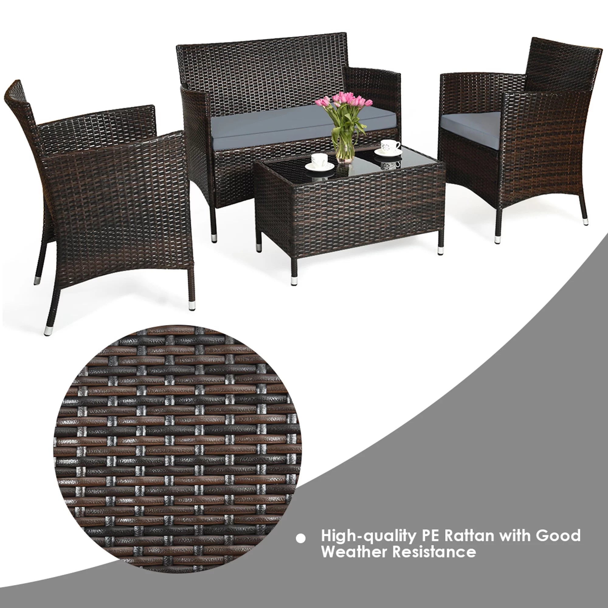 Patio Conversation Furniture Set | Patio Conversation Set | BNB Depot