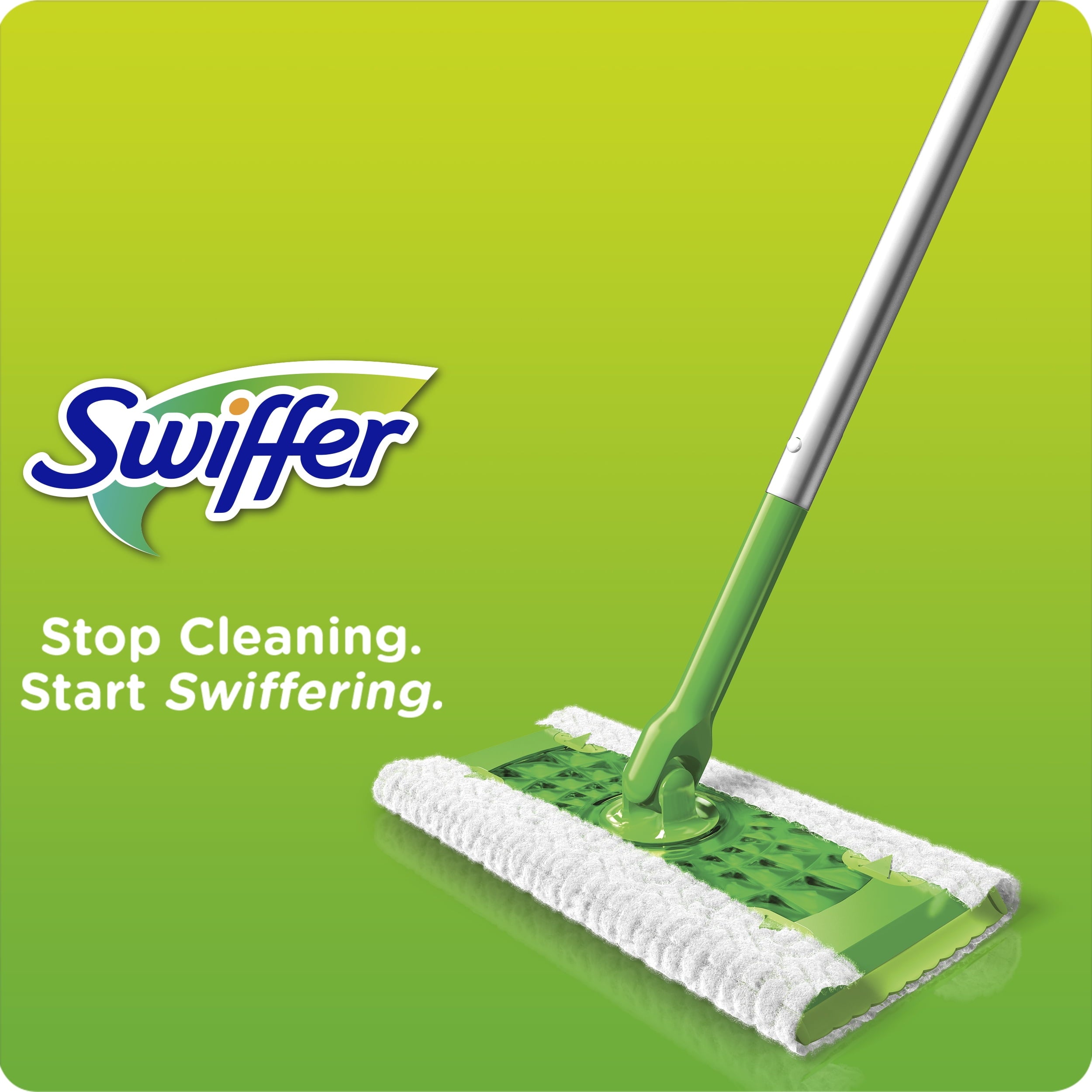 Sweeper 2-In-1, Dry and Wet Multi Surface Floor Cleaner, Sweep and Mop Starter Kit