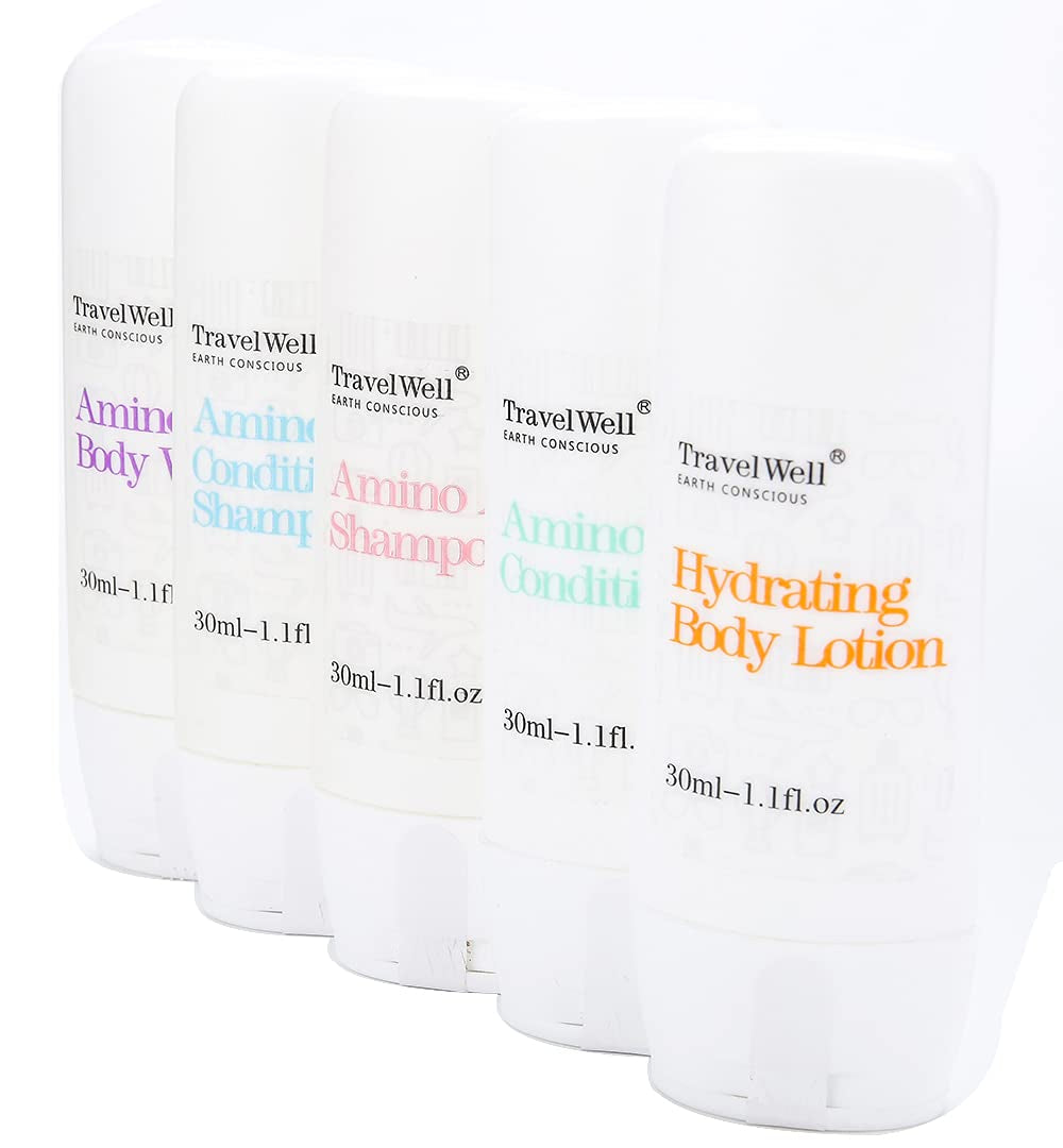 Hotel Toiletries Amenities Travel Size Guest Shampoo 1.0 Fl Oz/30Ml, Individually Wrapped 50 Bottles per Box