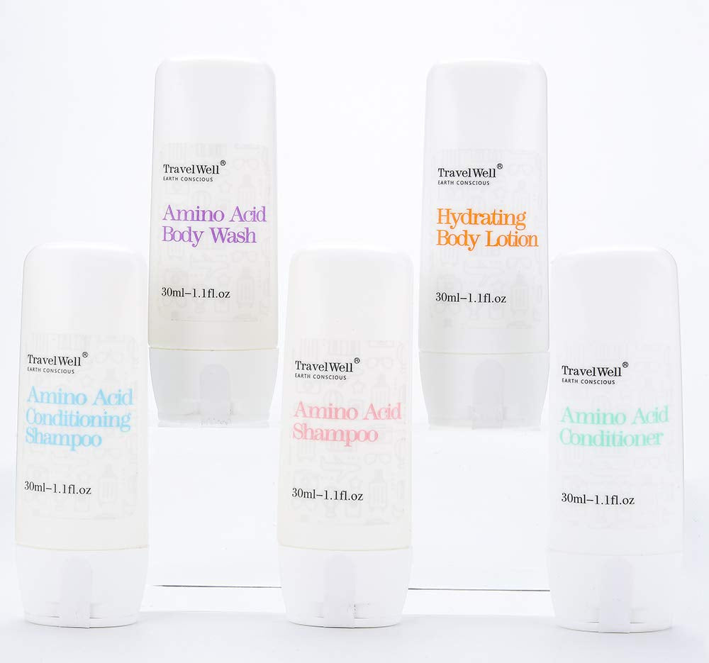 Hotel Toiletries Amenities Travel Size Guest Conditioner 1.0 Fl Oz/30Ml, Individually Wrapped 50 Bottles per Box