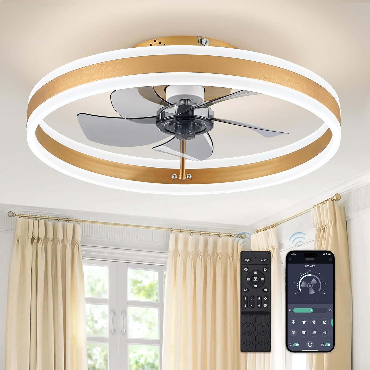 Modern Ceiling Fans | Luxuary Ceiling Fan | BNB Depot