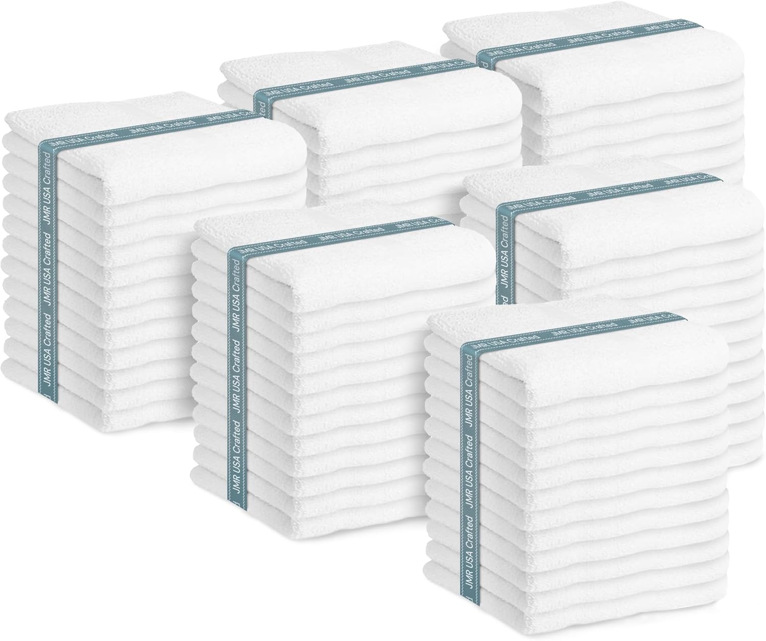 12 Pack Hotel Short Term Rental Multi-Purpose Towels (White,20X40-12 Pcs)