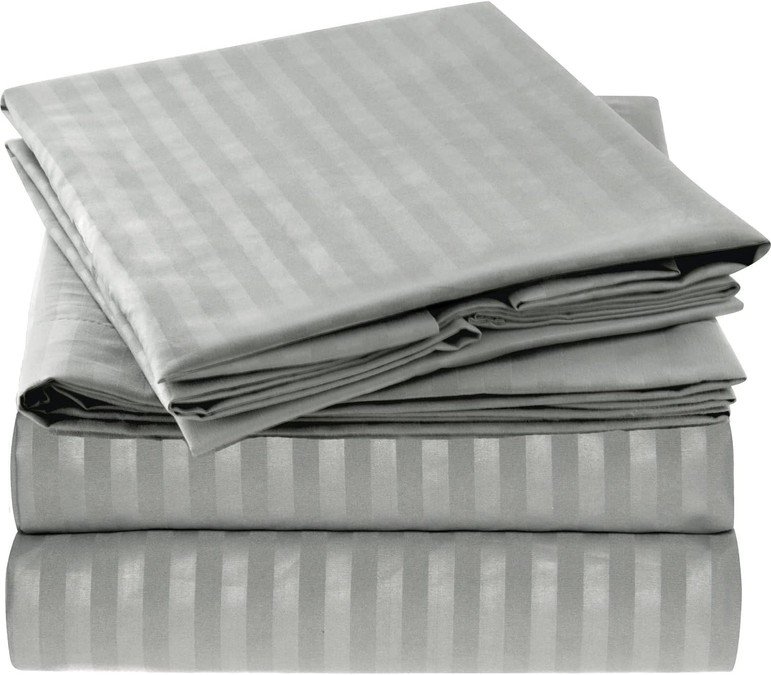 4 PC BNB Collection Bedding Sheets & Pillowcases - Hotel Luxury, Extra Soft Linens