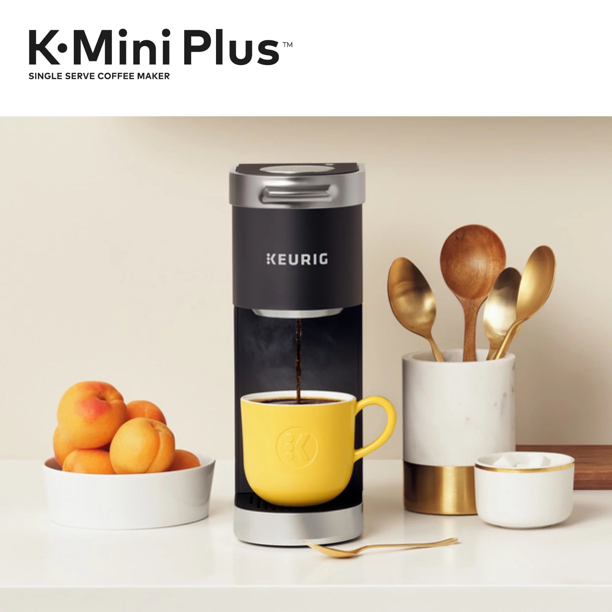 Keurig K-Mini plus Single Serve K-Cup Pod Coffee Maker, Color Selection