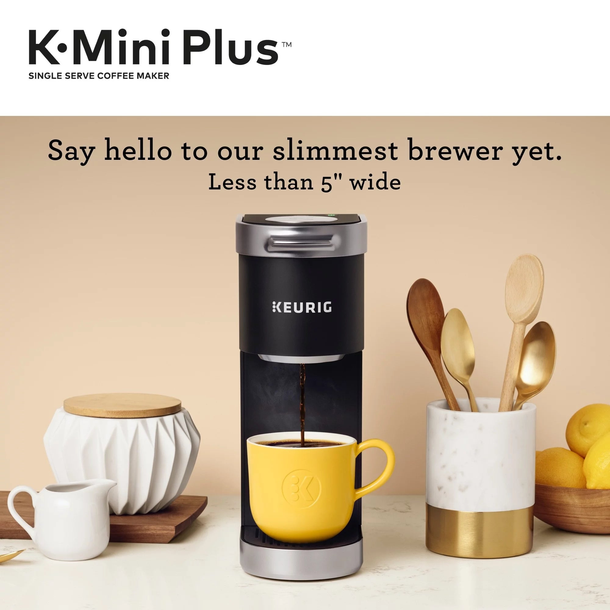 Keurig K-Mini plus Single Serve K-Cup Pod Coffee Maker, Color Selection