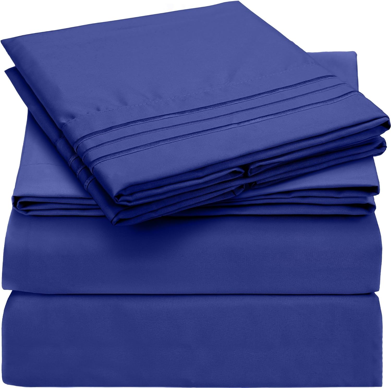 4 PC BNB Collection Bedding Sheets & Pillowcases - Hotel Luxury, Extra Soft Linens