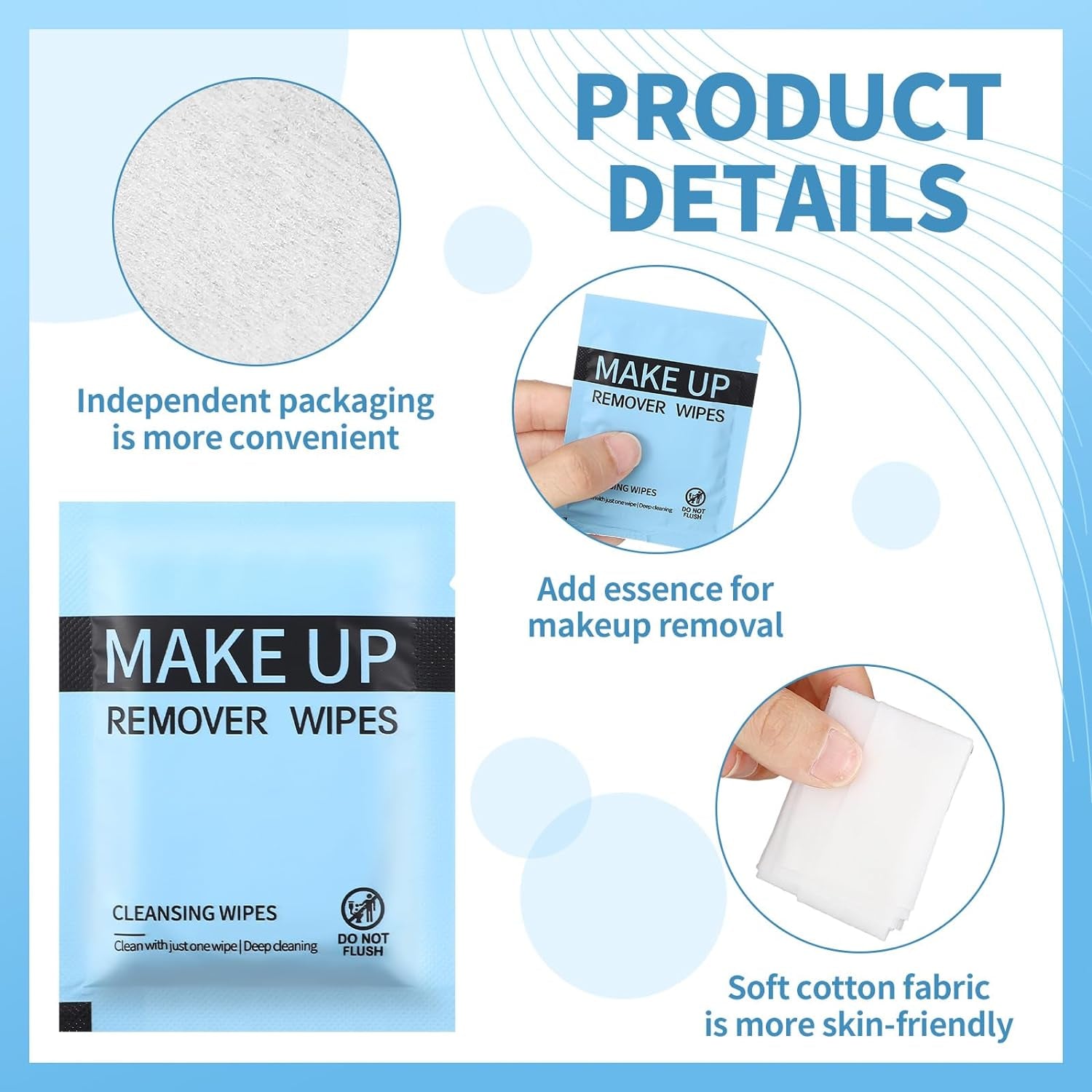 Makeup Remover Wipes | Cleansing Makeup Wipes | BNB Depot