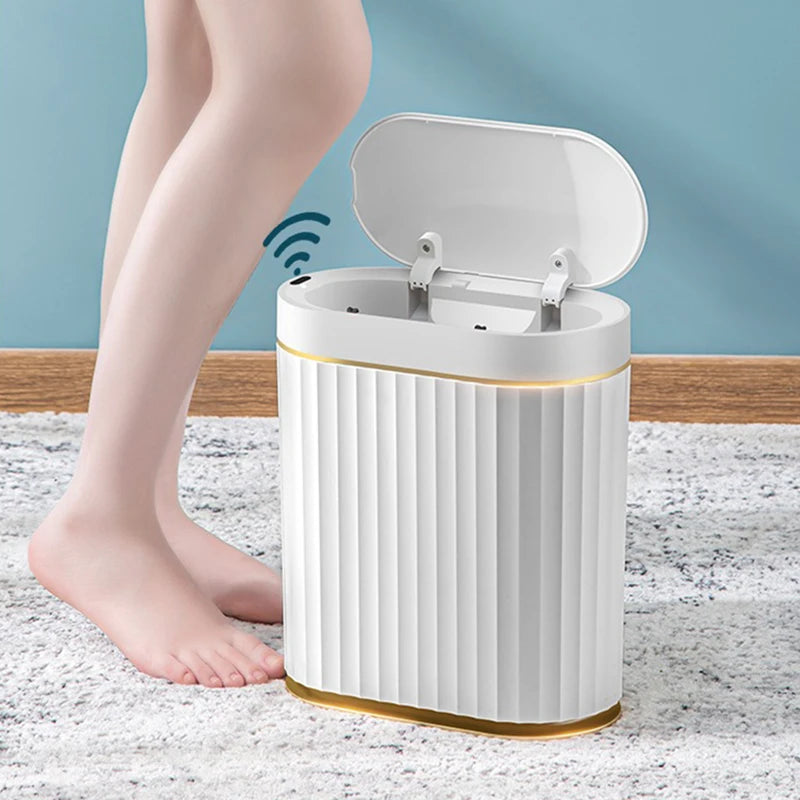 Smart Sensor Trash Can | Touchpad Induction Bin | BNB Depot