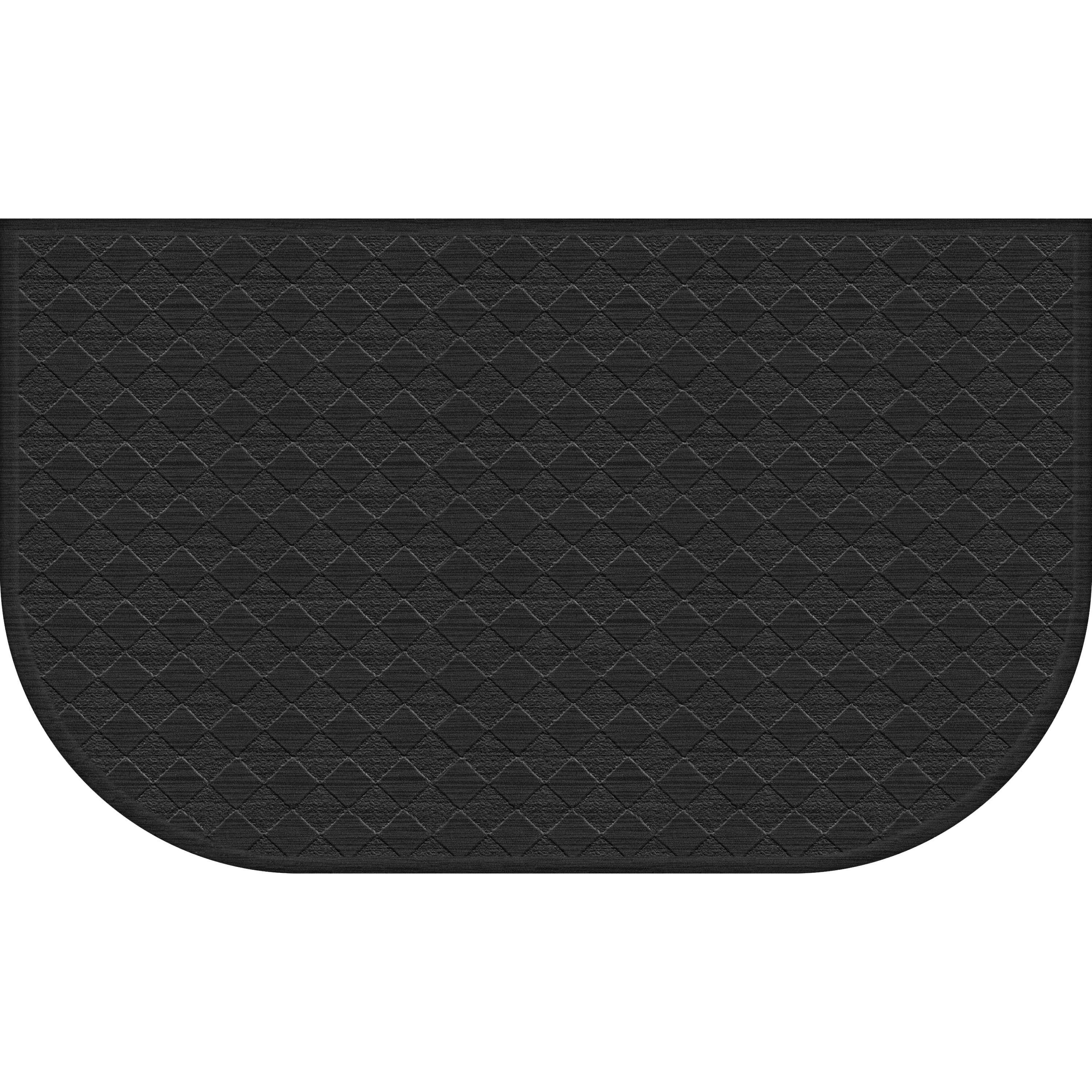 Airbnb Home Comfort Mate D Kitchen Mat; Black, 1.5' X 2.5