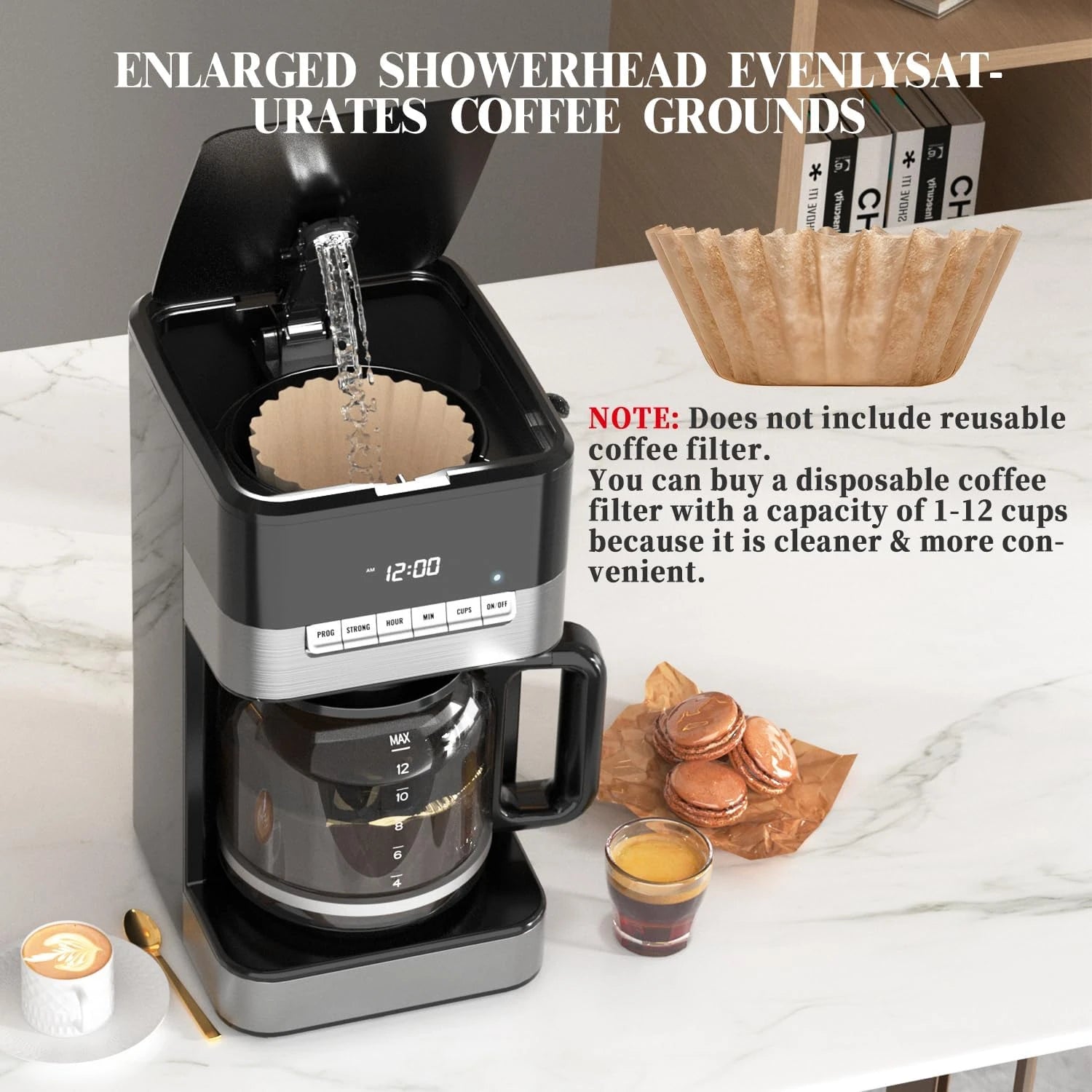 Programmable Drip Coffee Maker | Programmable Coffee Maker | BNB Depot