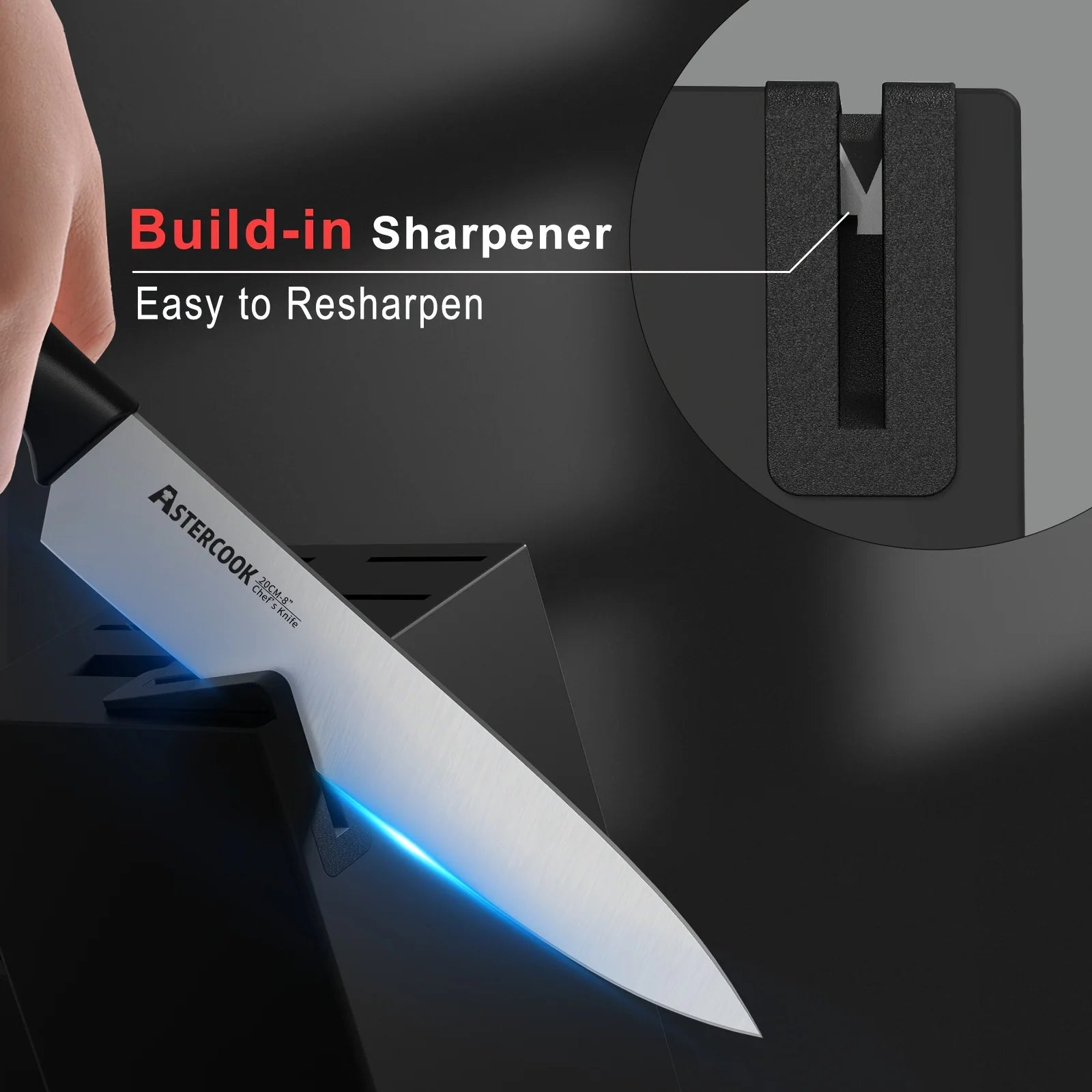 Kitchen Knife Set | Stainless Steel Knife Set | BNB Depot