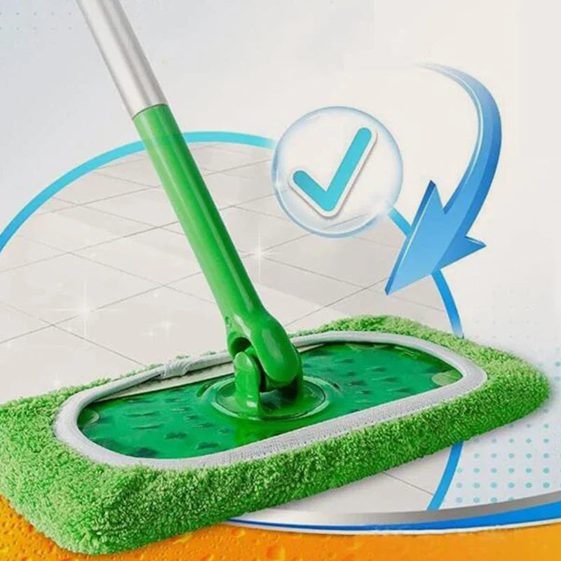 Microfiber Mop Cloth - Reusable Scouring Pad for Swiffer Flat Mops