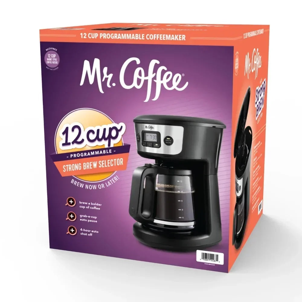 Bold Flavor, Easy Brewing: 12-Cup Programmable Coffee Maker