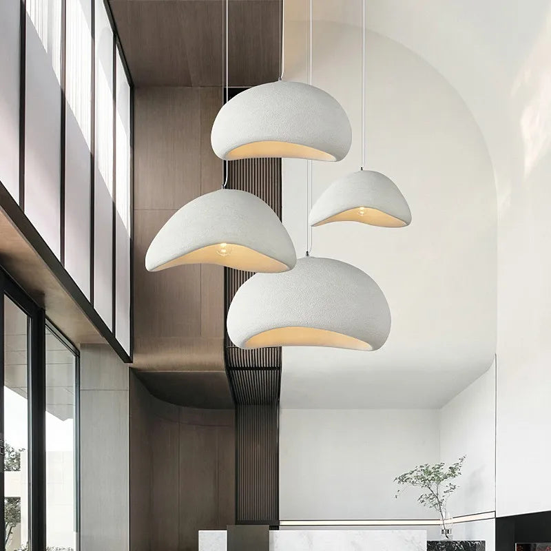 Japanese Wabi-Sabi Minimalist Pendant Light – Modern Chandelier