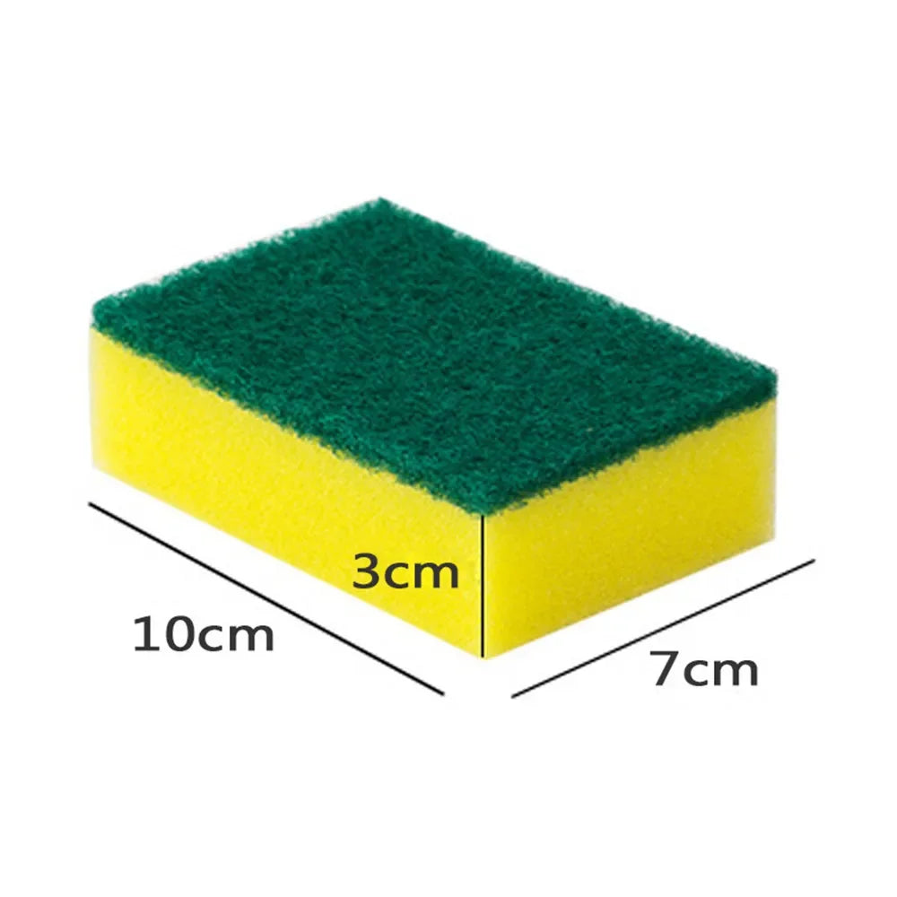 Double-sided Dishwashing Sponge Set - Efficient Kitchen Cleaning Solution