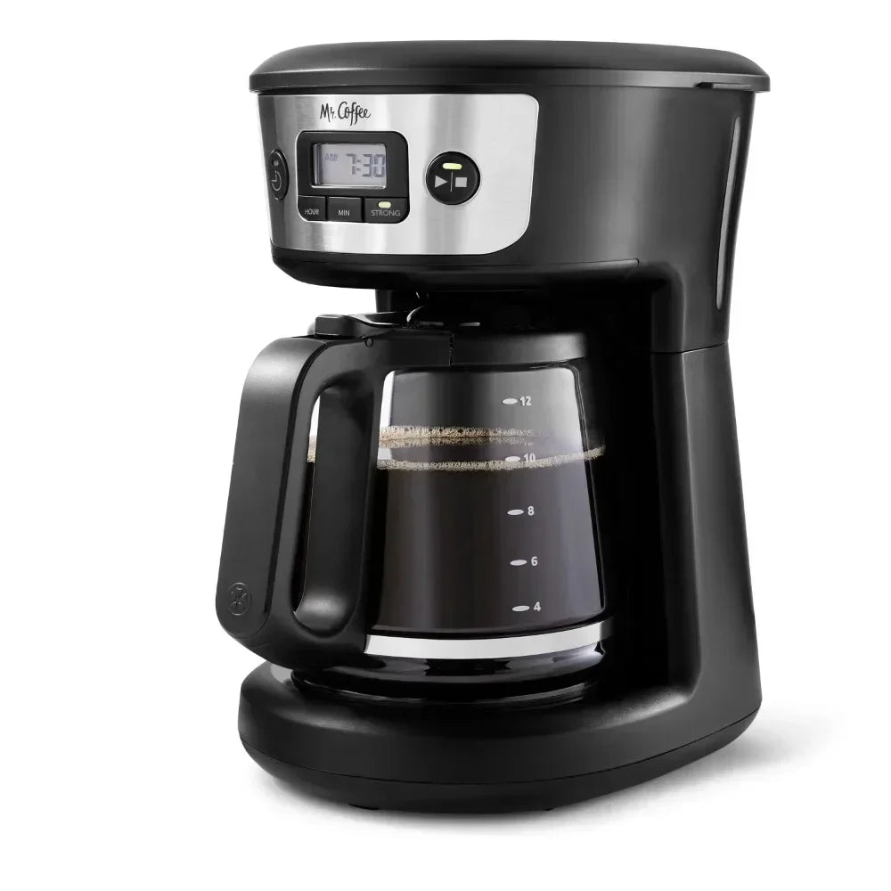 Bold Flavor, Easy Brewing: 12-Cup Programmable Coffee Maker