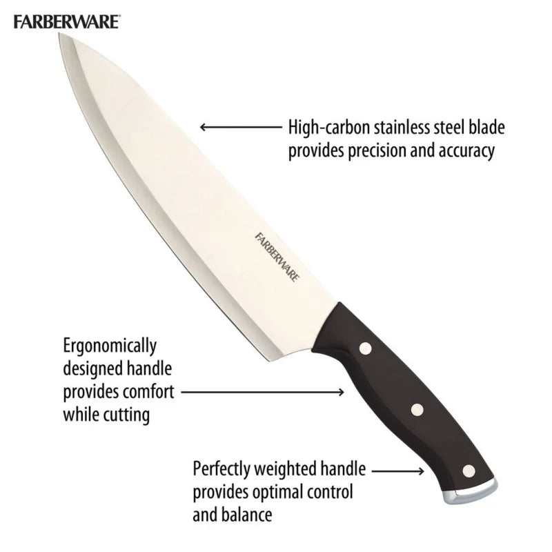 Complete Kitchen Knife Set for Culinary Mastery