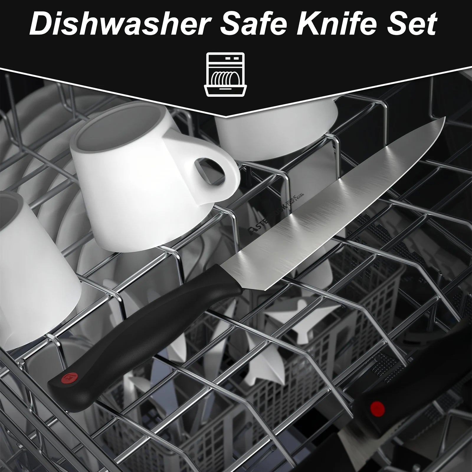 Kitchen Knife Set | Stainless Steel Knife Set | BNB Depot