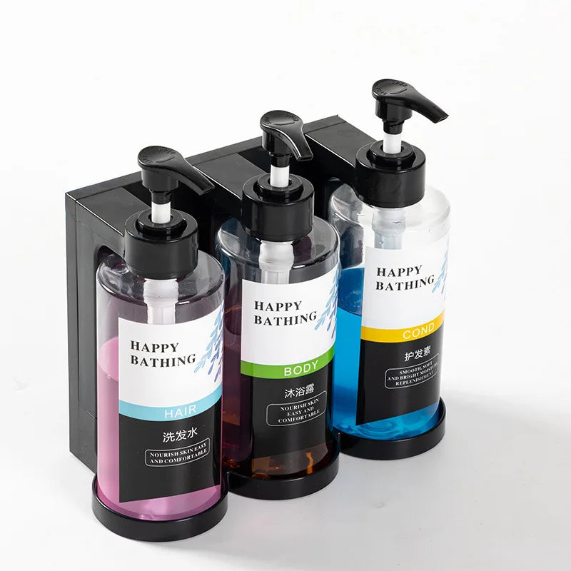 Double Bottle Wall-Mounted Soap Dispensers