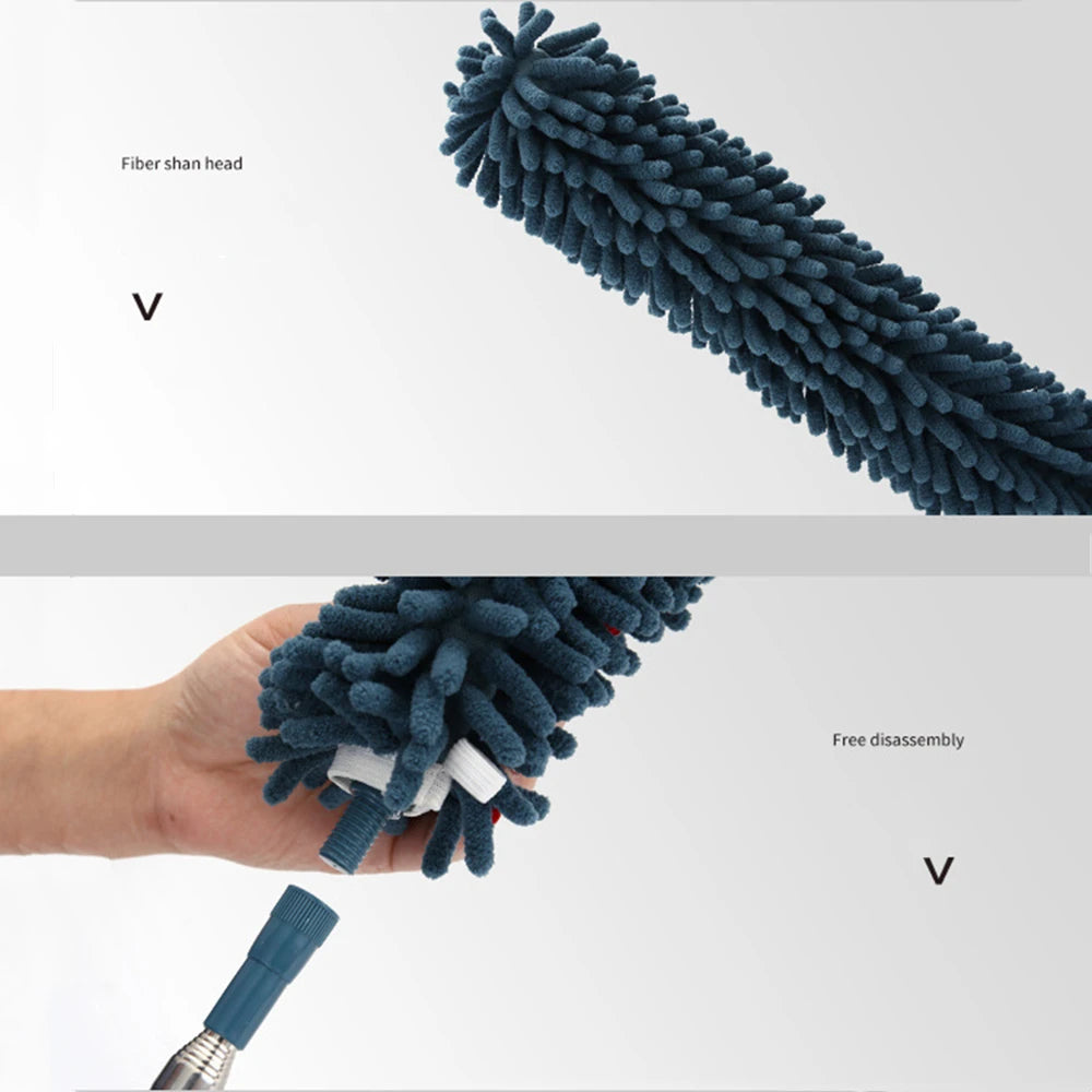 Microfiber Soft Duster Brush - Versatile Dust Cleaner for Home and Car