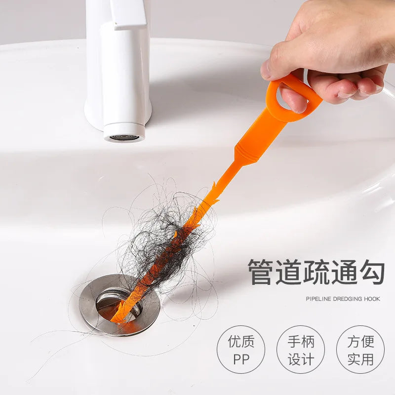 Sink Cleaning Pipe Hook - Efficient Clog Remover Tool