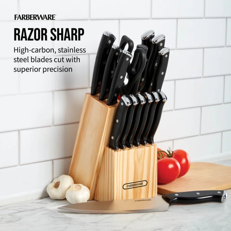 Complete Kitchen Knife Set for Culinary Mastery