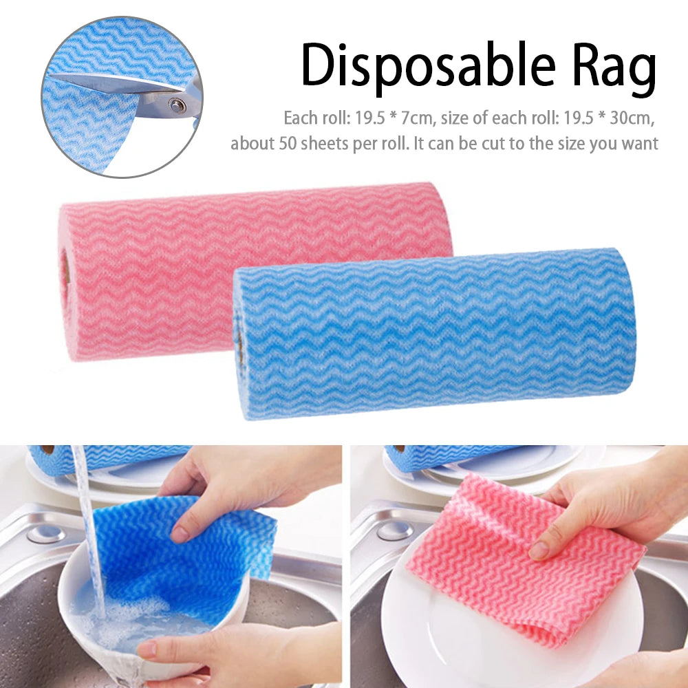 Reusable Dish Cloths Roll | Kitchen Cleaning Towels | BNB Depot