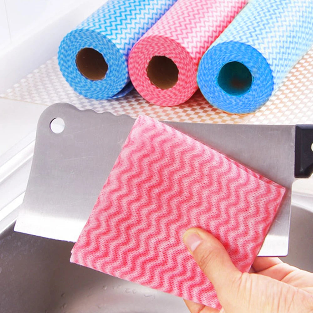 Reusable Dish Cloths Roll | Kitchen Cleaning Towels | BNB Depot