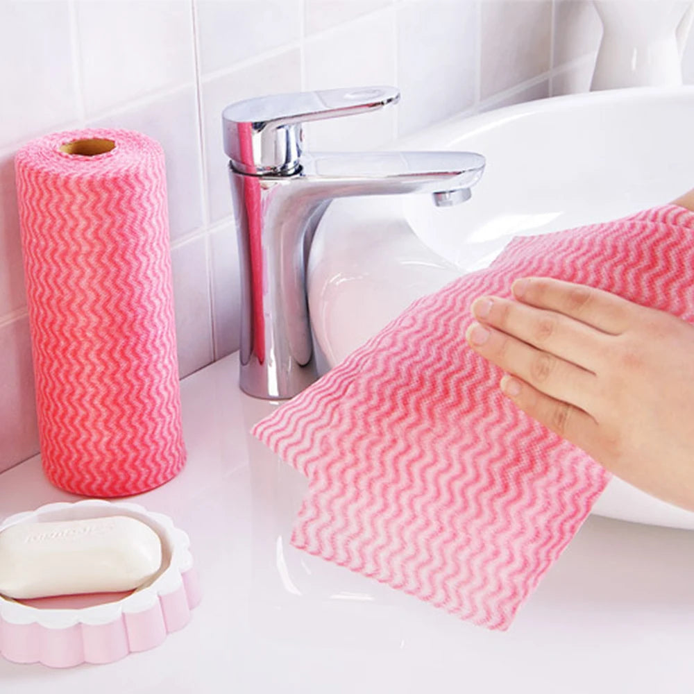 Reusable Dish Cloths Roll | Kitchen Cleaning Towels | BNB Depot