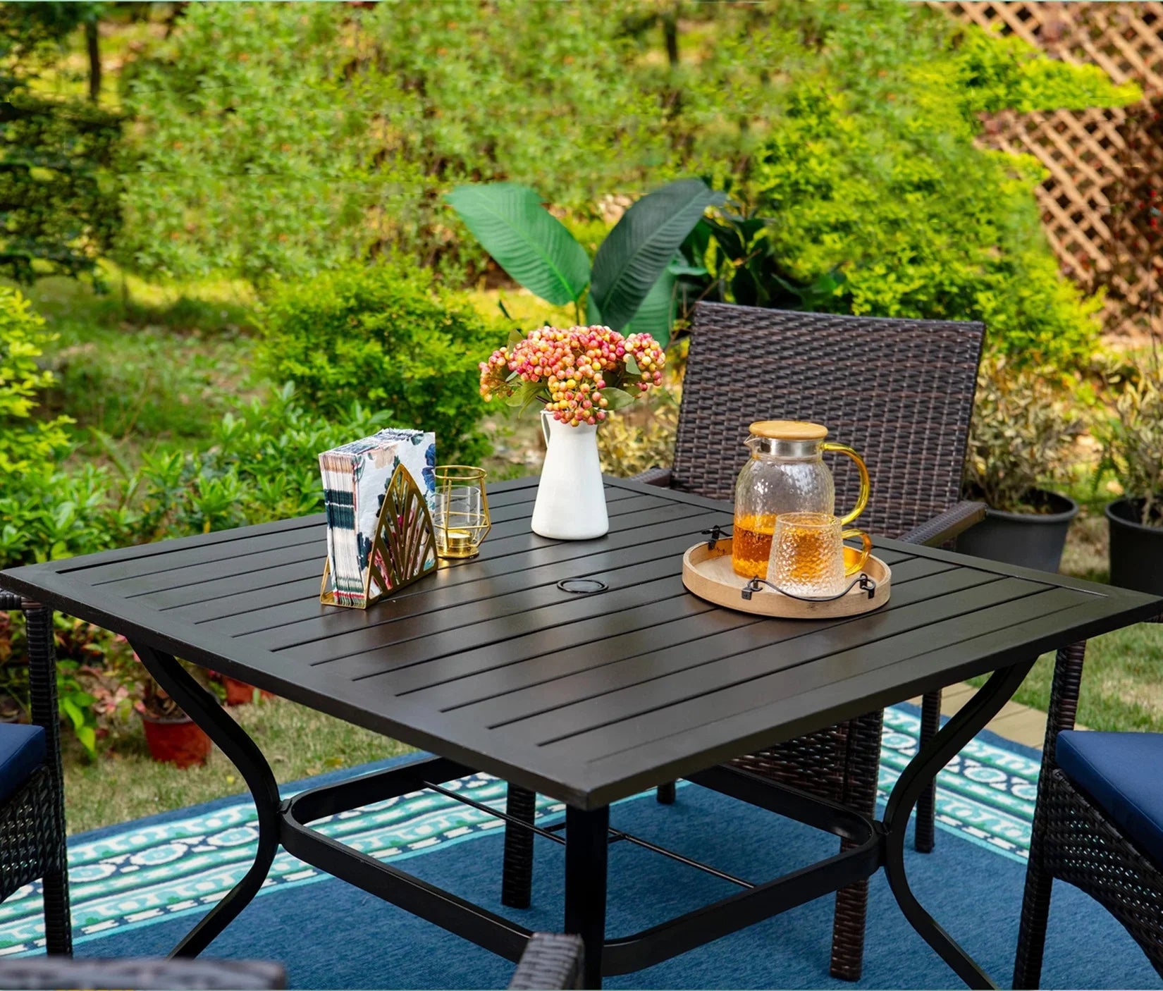 Outdoor Patio Dining Set | Rattan Chairs for Outdoor | BNB Depot