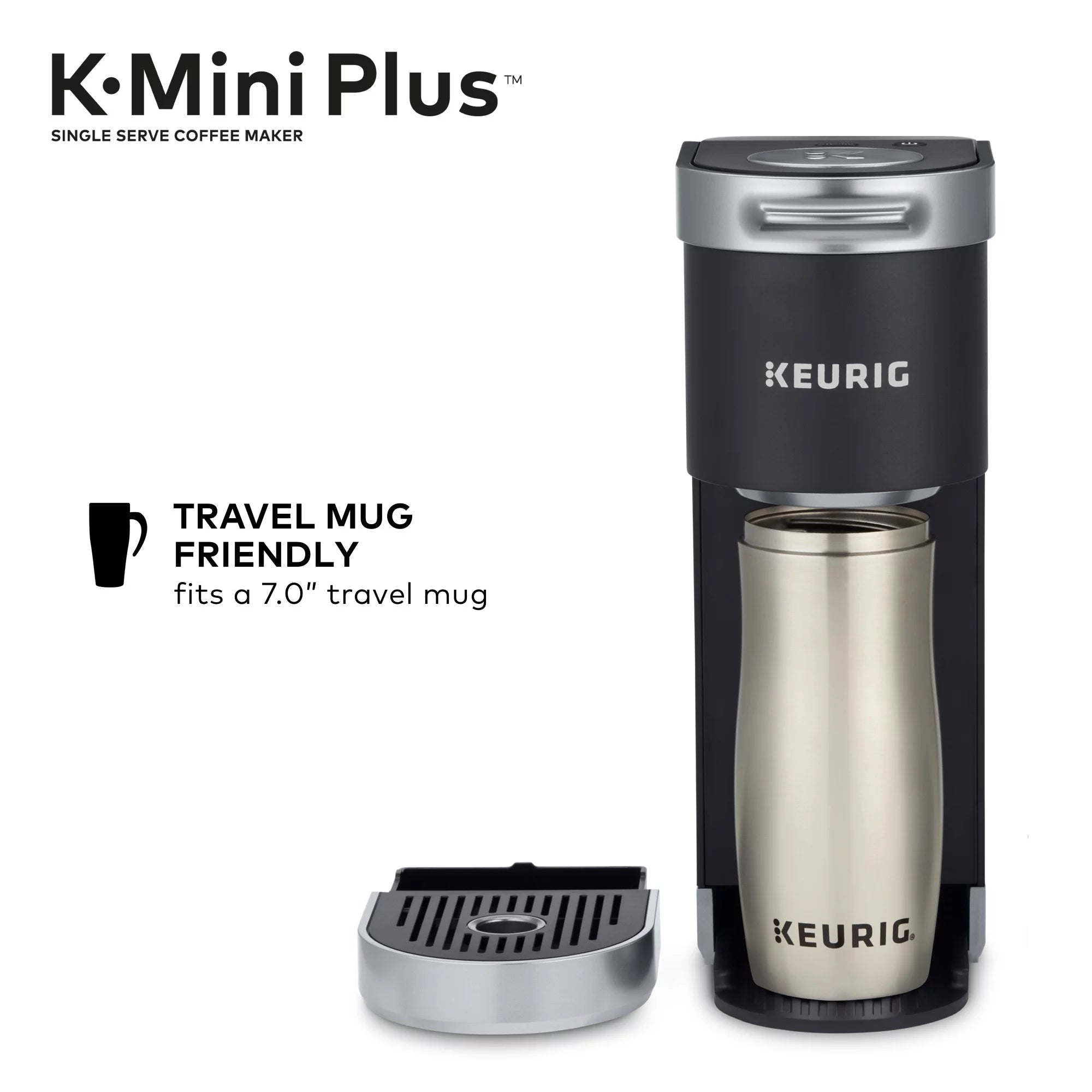 Keurig K-Mini plus Single Serve K-Cup Pod Coffee Maker, Color Selection