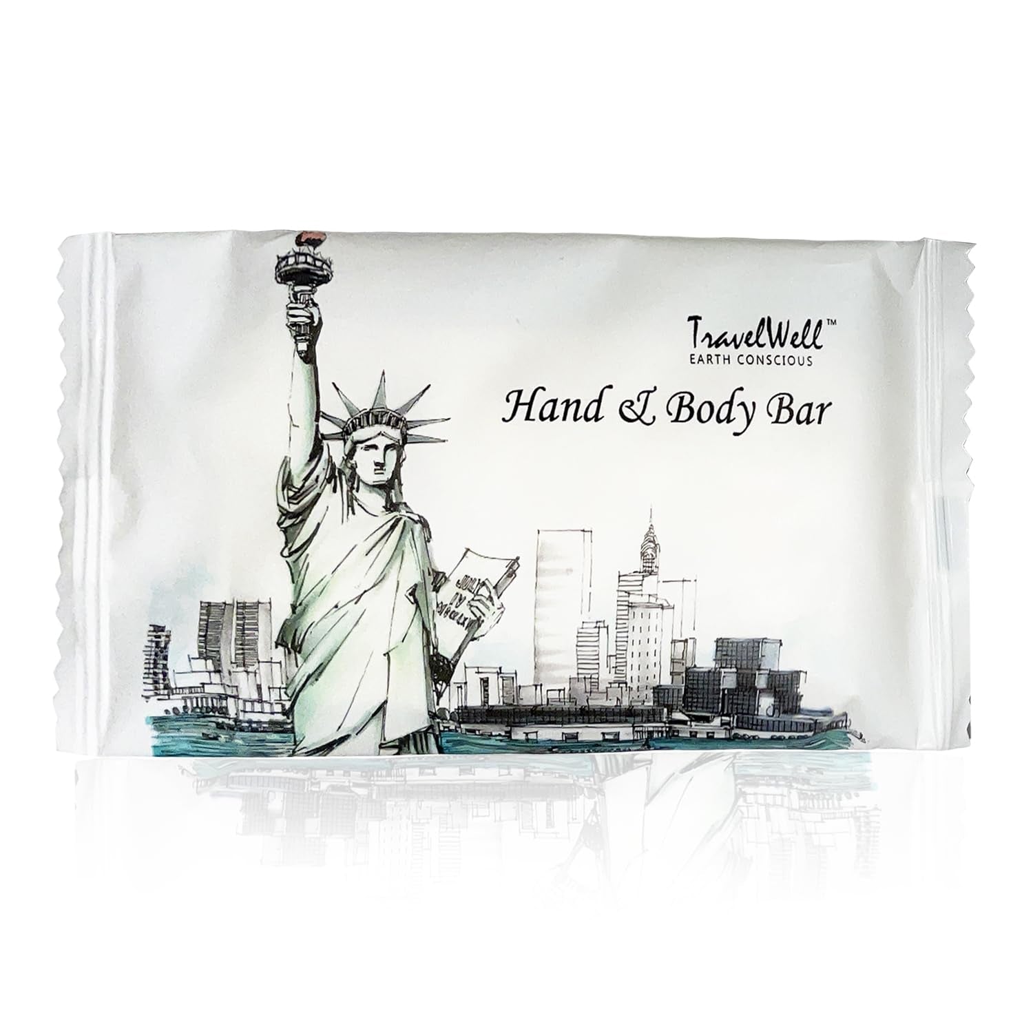 Rectangular Travel Size Soap Bars | Wrapped Hotel Soap | BNB Depot